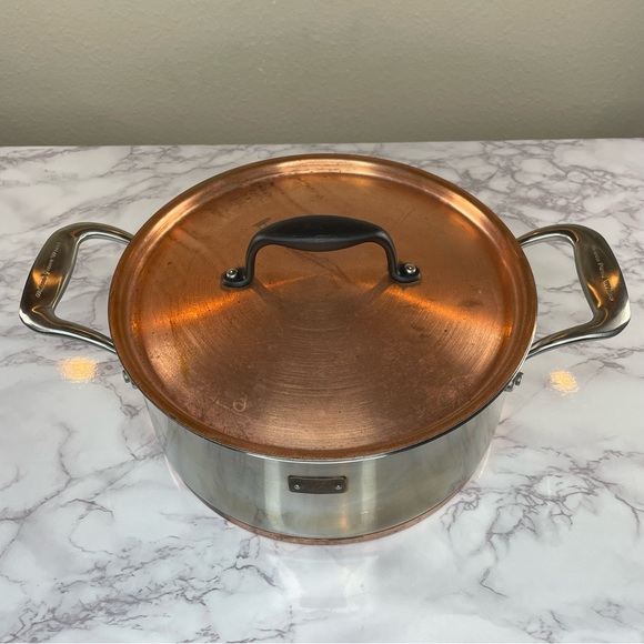 Other - BEKA Marco Pierre Heavy Stainless Steel Copper Bottom and 2 Lids